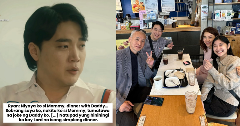 ‘Answered prayer’: Ryan Bang grateful for complete family dinner years after parents’ separation