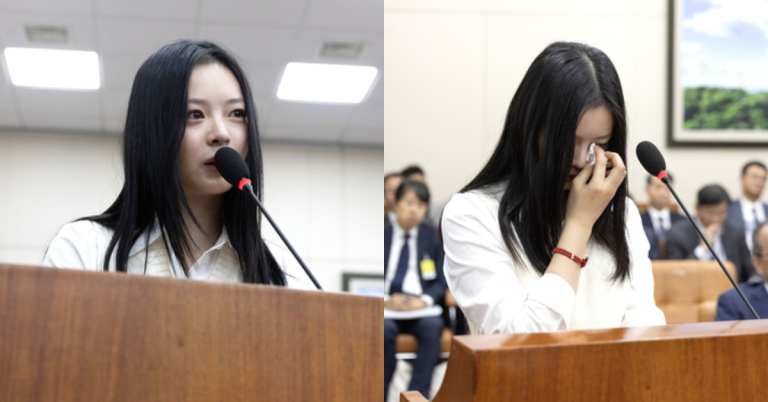 NewJeans’ Hanni calls for better treatment of artists in emotional testimony at Korean parliament