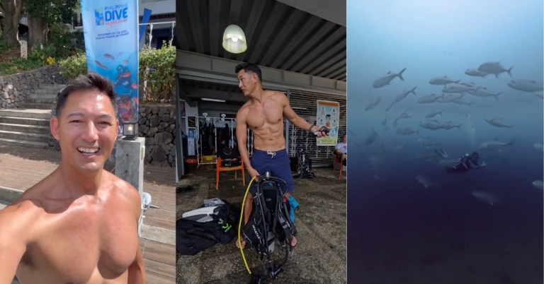 Diver at 11 years old: Former Amazing Race Asia contestant Marc Nelson reveals learning scuba diving in Anilao, Batangas