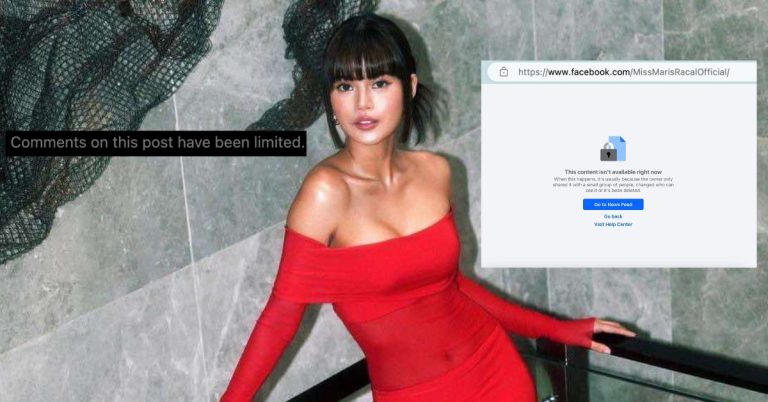 Maris Racal turns off Instagram comments, deactivates Facebook page amid controversy with Anthony Jennings