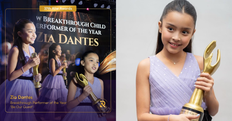 Zia Dantes takes home ‘Breakthrough Child Performer’ award at 37th Aliw Awards