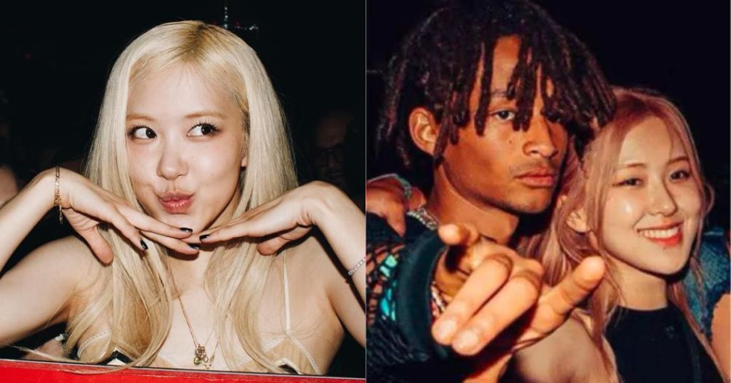 BLACKPINK’s Rose reacts to dating rumors with Jaden Smith