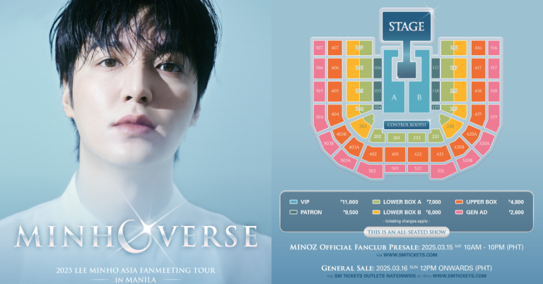 Ready for the ‘Minhoverse’? Lee Min-ho’s fan meet ticket prices, seating plan unveiled