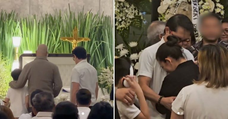 Christopher de Leon pays his respects to ex-wife Nora Aunor