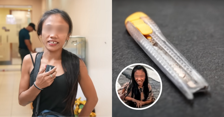 Woman from Makati sewer incident sells to Boss Toyo the cutter that made her viral