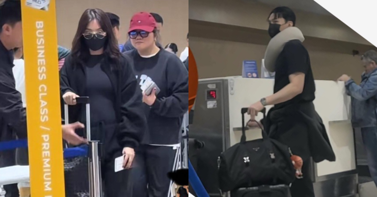 Kathryn Bernardo and rumored suitor Lucena Mayor Mark Alcala allegedly spotted at NAIA for flights to Australia
