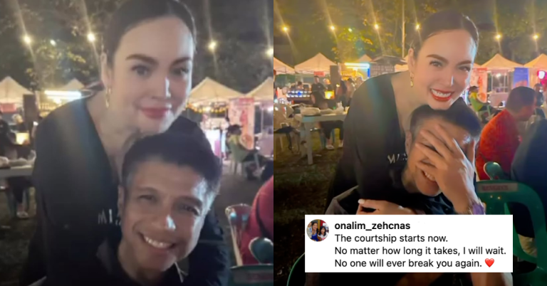 Claudine Barretto being courted by Korina Sanchez’s younger brother Milano