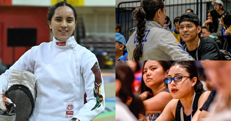 Juliana Gomez receives support from Ricci Rivero, Claudia Barretto in SEA Games fencing debut