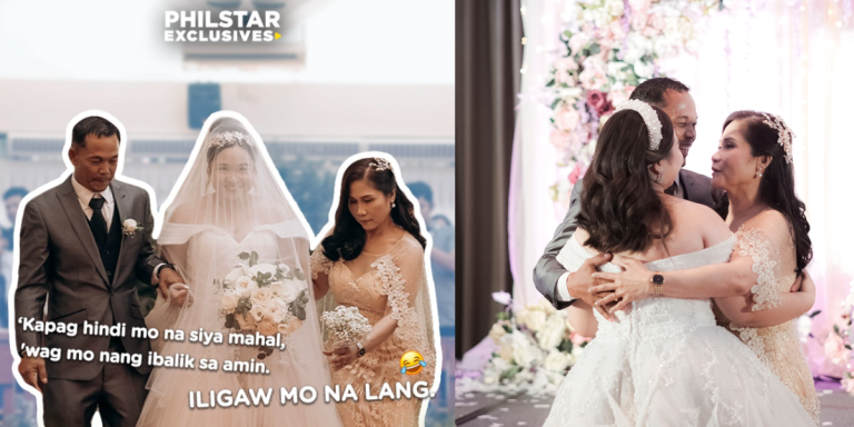 ‘Naluluha-luha na rin ako kasi sila tumatawa but hikbi’: Bride spots parents practicing their speech for the wedding