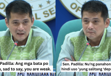 Sen. Robin Padilla ‘sorry’ over calling youth ‘weak,’ ‘iyakin’