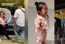 ‘Mas mahirap daw ngayon ‘yung pakiramdam kasi apo daw ‘yung umiiyak’: Toddler in tears as she bids goodbye to her OFW lolo