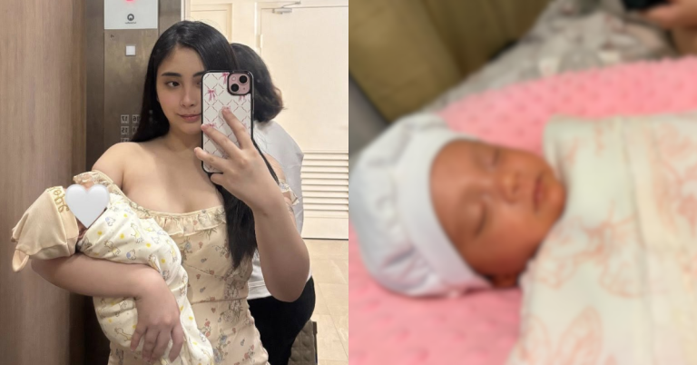 Bea Borres reveals baby girl’s face