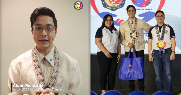 Alden Richards named South Luzon’s top taxpayer by BIR