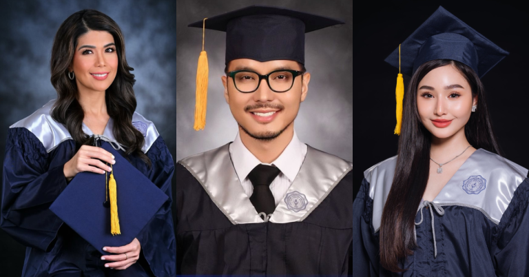 Geneva Cruz, Sachzna Laparan, Wilbert Tolentino earn same college degrees at PCU