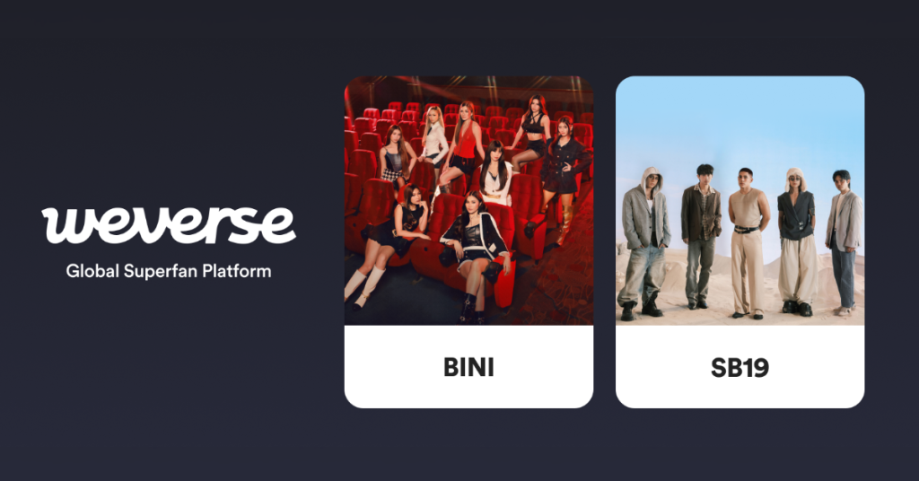 SB19, BINI join Weverse as first P-pop artists on global fan platform