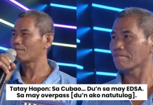 Jeepney driver forced to sleep on the streets of Cubao due to high fuel costs