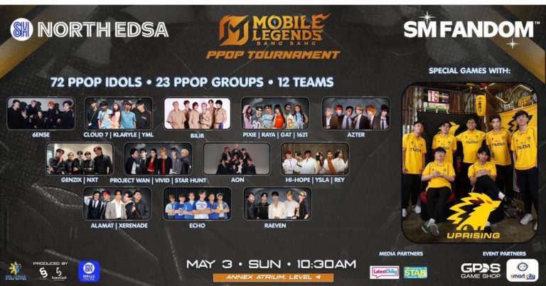 Free admission: P-pop Meets Esports at the Mobile Legends PPOP Tournament this May 3