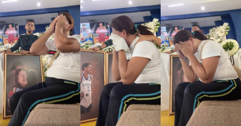 Rene Baterbonia’s mom breaks down over ‘huling yakap’ portrait of her with son