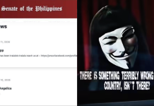 Senate website defaced by hacktivist group in apparent protest