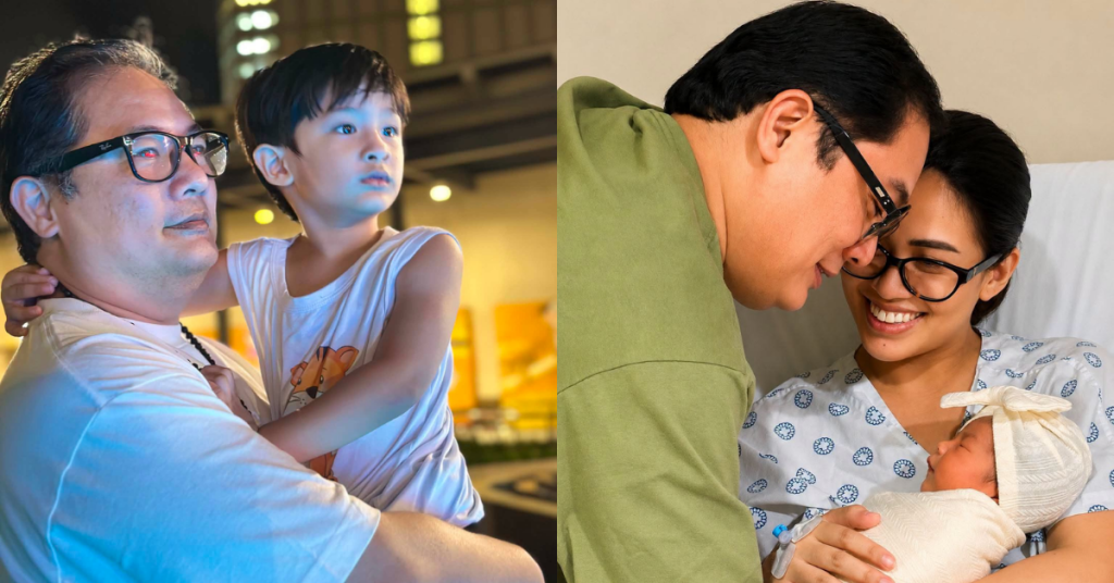 Smokey Manaloto welcomes second baby at 55