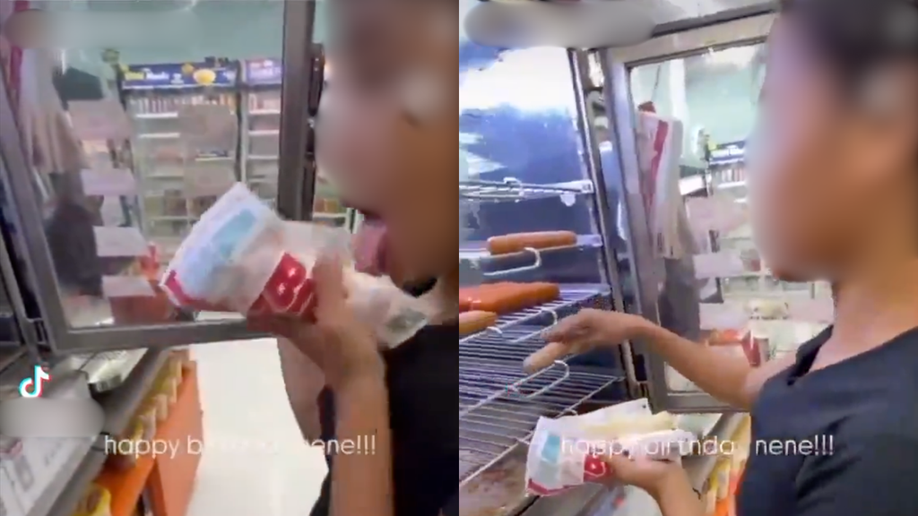 Convenience store warns legal action after customer’s hotdog-licking video went viral