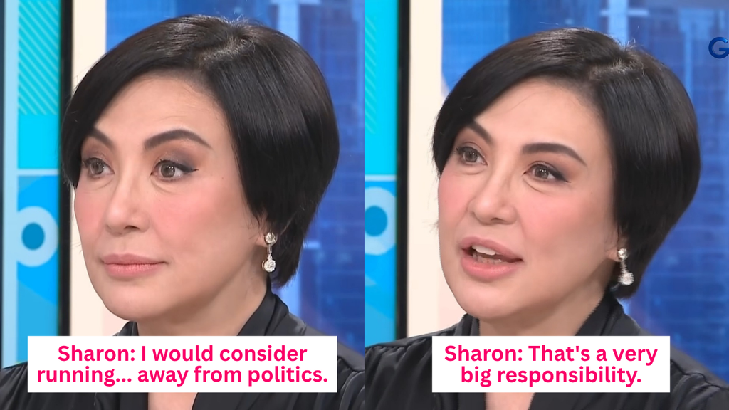 Sharon Cuneta explains choice not to run for politics: ‘I will never have the stomach for it’